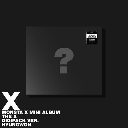 (PRE-ORDER) [HELLO82] [POP-UP EXCLUSIVE] MONSTA X - THE X (DIGIPACK) (6 VERSIONS) - LightUpK