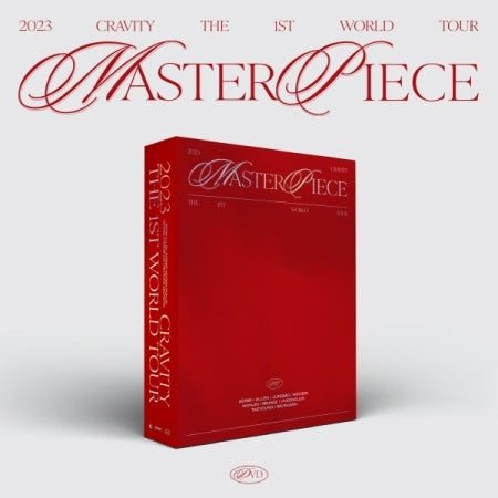 CRAVITY - 2023 CRAVITY THE 1ST WORLD TOUR [MASTERPIECE] DVD - LightUpK