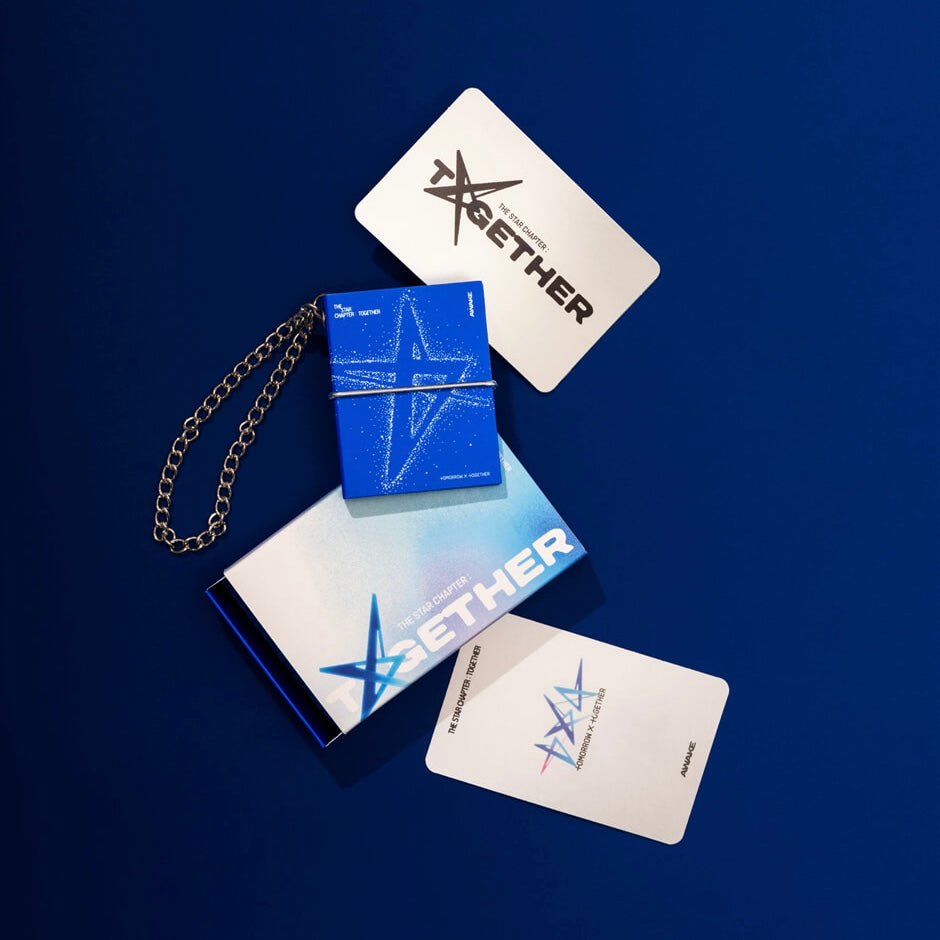 TOMORROW X TOGETHER (TXT) - THE STAR CHAPTER: TOGETHER (MINI BOOK KEYRING VER.) (4 VERSIONS) RANDOM - LightUpK