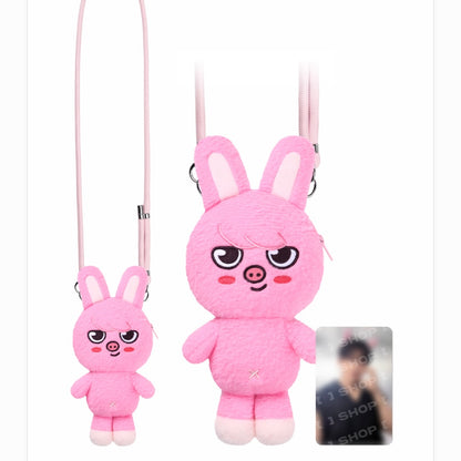 (PRE-ORDER) STRAY KIDS - SKZOO PLUSH CROSS BAG - RUN IT (8 VERSIONS)