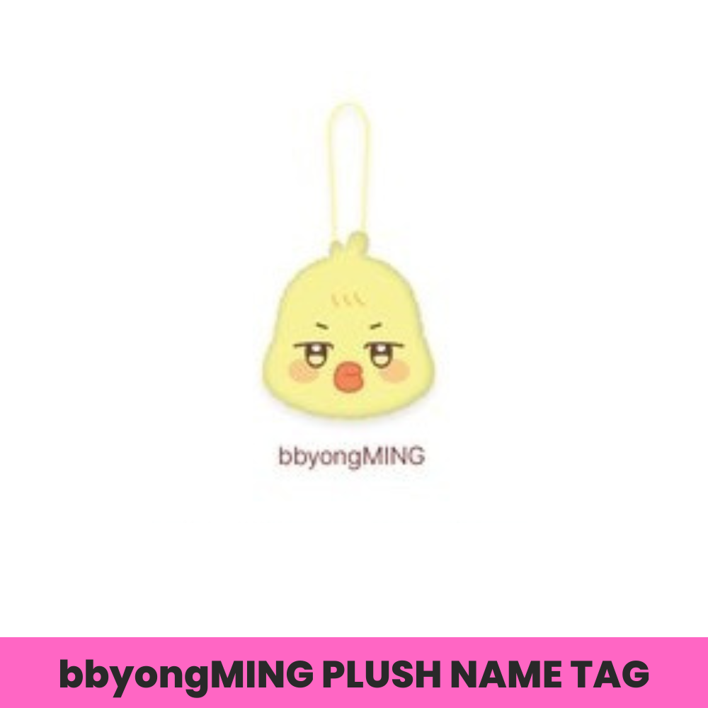 (PRE-ORDER) ATEEZ X ANITEEZ [ANITEEZ IN TREASURE] MD - 20 PLUSH NAME TAG (8 VERSIONS) - LightUpK