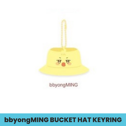 (PRE-ORDER) ATEEZ X ANITEEZ [ANITEEZ IN TREASURE] MD - 16 BUCKET HAT KEYRING (8 VERSIONS) - LightUpK