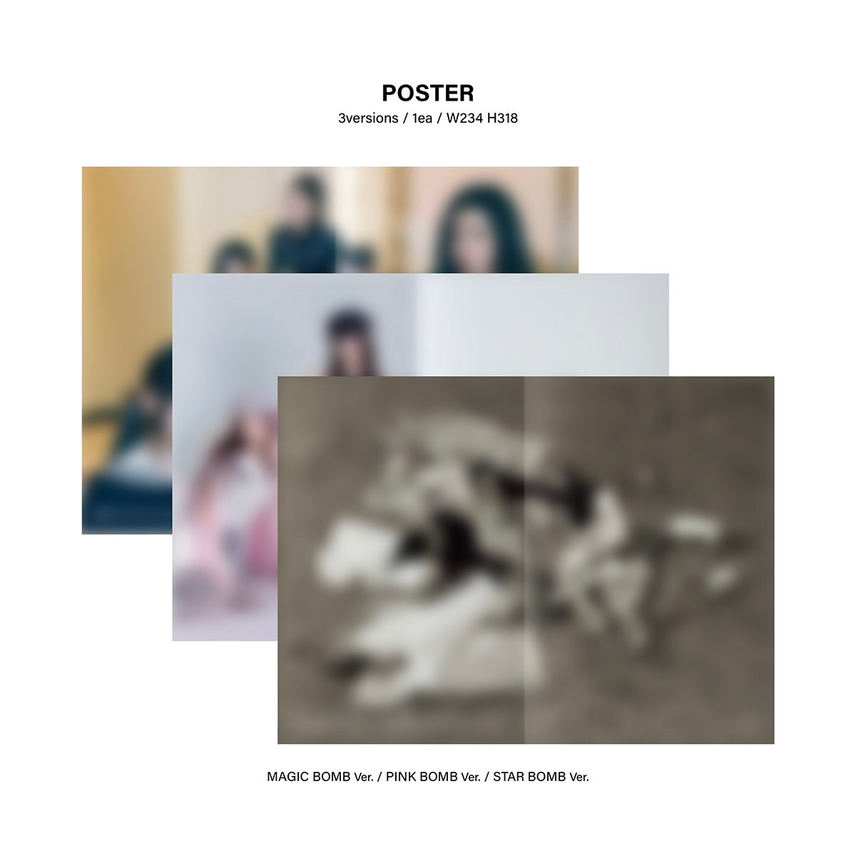 ILLIT - 3RD MINI ALBUM [BOMB] (3 VERSIONS) - LightUpK