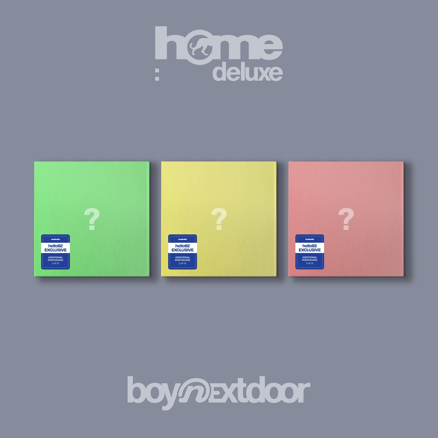 (PRE-ORDER) [hello82] [hello82 EXCLUSIVE] BOYNEXTDOOR - HOME: DELUXE (3 VERSIONS)