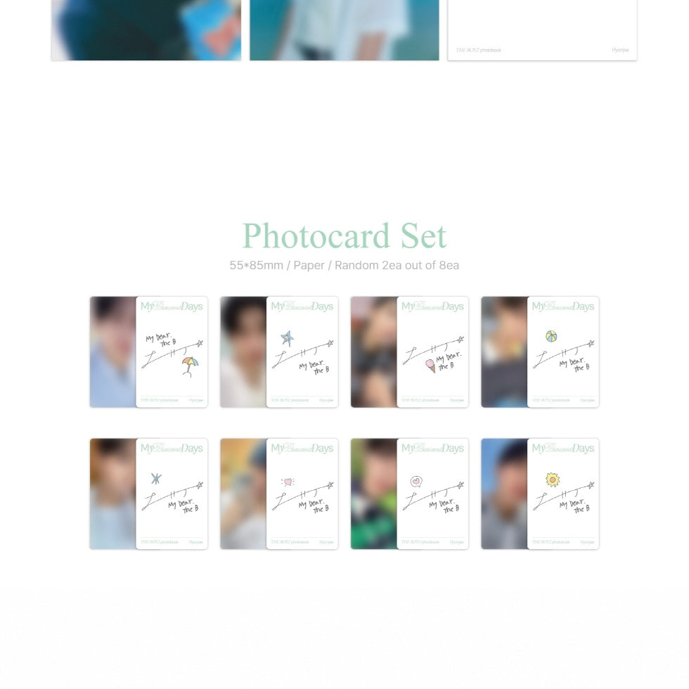 THE BOYZ - MY DEAR DAYS THE BOYZ PHOTOBOOK [HYUNJAE - MY PRESENT DAYS] - LightUpK