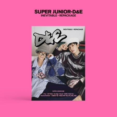 (PRE-ORDER) SUPER JUNIOR-D&E - 6TH MINI ALBUM [INEVITABLE] 리패키지