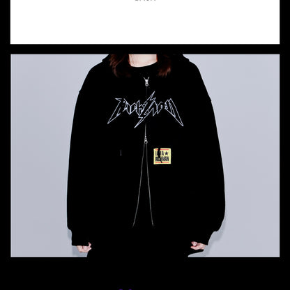 (PRE-ORDER) AESPA - 2025 AESPA WEEK [RICH MAN] HOODIE ZIP-UP (3 SIZES) - LightUpK