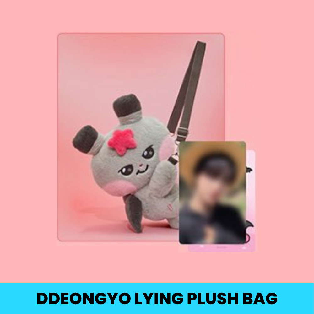 (PRE-ORDER) ATEEZ - MIGHTEEZ - [ROCK THE STAGE] LYING PLUSH BAG (8 VERSIONS)
