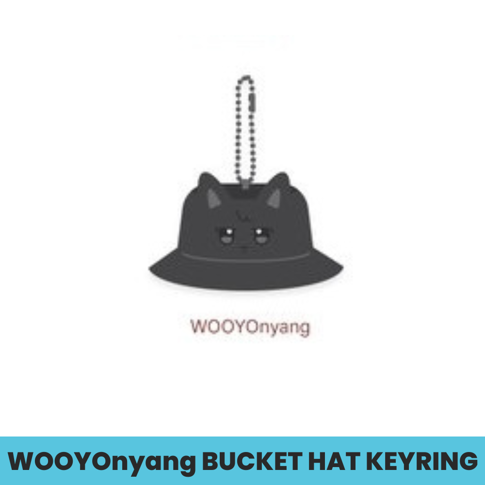 (PRE-ORDER) ATEEZ X ANITEEZ [ANITEEZ IN TREASURE] MD - 16 BUCKET HAT KEYRING (8 VERSIONS) - LightUpK