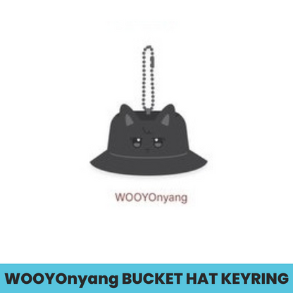(PRE-ORDER) ATEEZ X ANITEEZ [ANITEEZ IN TREASURE] MD - 16 BUCKET HAT KEYRING (8 VERSIONS) - LightUpK
