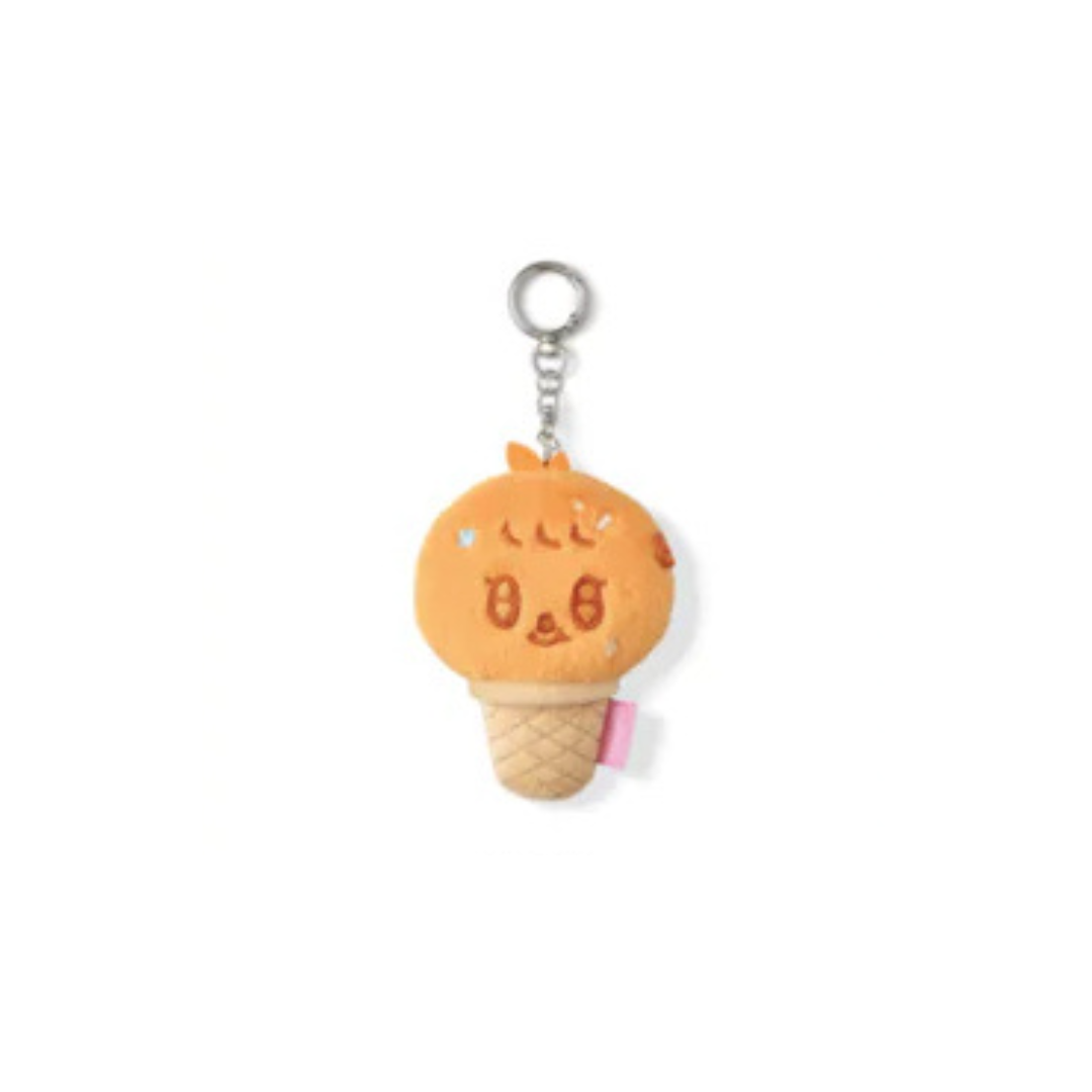 (PRE-ORDER) SEVENTEEN - ICE CREAM WITH MINITEEN CHARACTER POP UP OFFICIAL MD FACE KEYRING (13 VERSIONS)