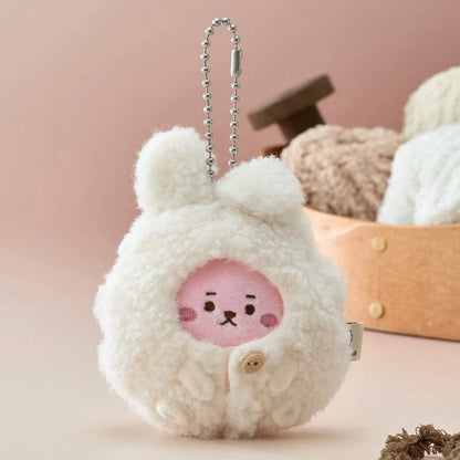 BTS - BT21 PLUSH KEYRING MADE BY RJ - LightUpK