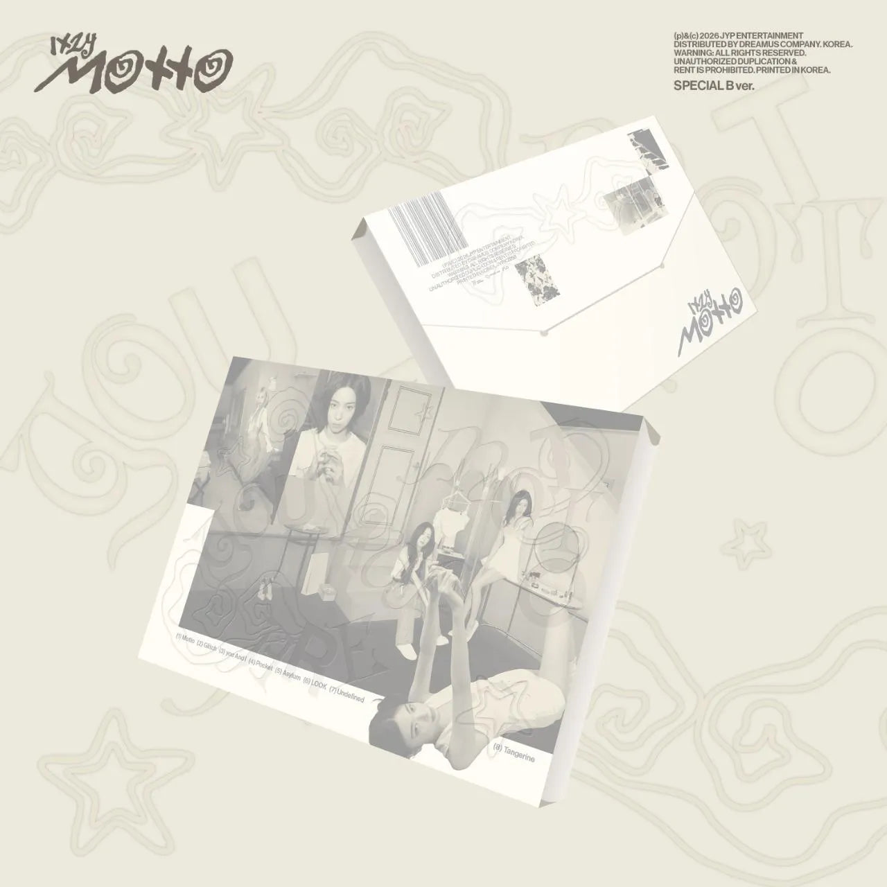 (PRE-ORDER) ITZY - [MOTTO] SPECIAL VER. (2 VERSIONS) RANDOM - LightUpK