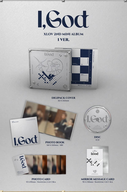 XLOV - 2ND MINI ALBUM [I,GOD] (4 VERSIONS)