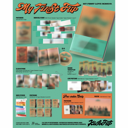 (PRE-ORDER) KICKFLIP - 3RD MINI ALBUM [MY FIRST FLIP] (3 VERSIONS) RANDOM - LightUpK