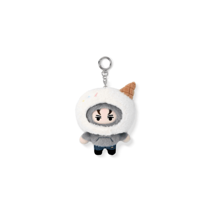 (PRE-ORDER) SEVENTEEN - ICE CREAM WITH MINITEEN CHARACTER POP UP OFFICIAL MD PLUSH KEYRING (13 VERSIONS)