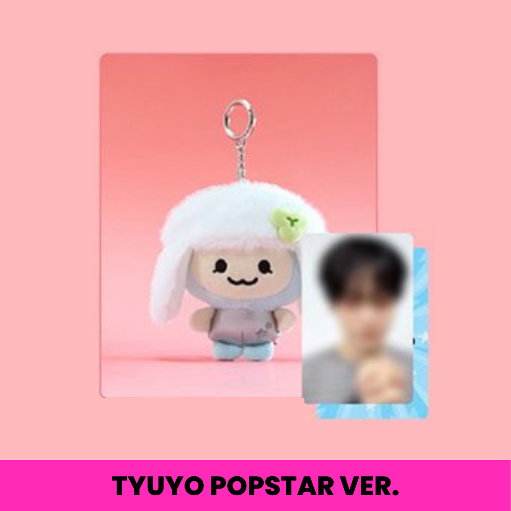 (PRE-ORDER) ATEEZ - MIGHTEEZ - [ROCK THE STAGE] POPSTAR PLUSH KEYRING (8 VERSIONS)