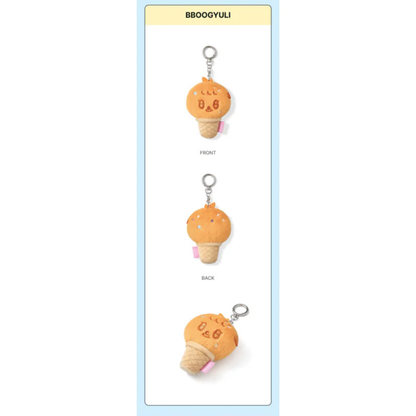 (PRE-ORDER) SEVENTEEN - ICE CREAM WITH MINITEEN CHARACTER POP UP OFFICIAL MD FACE KEYRING (13 VERSIONS)