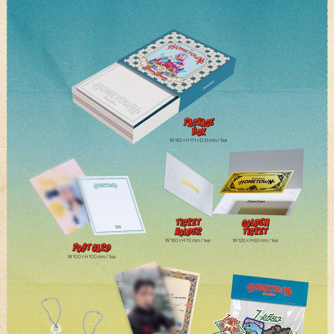 (PRE-ORDER) BAMBAM - HOMETOWN - LightUpK