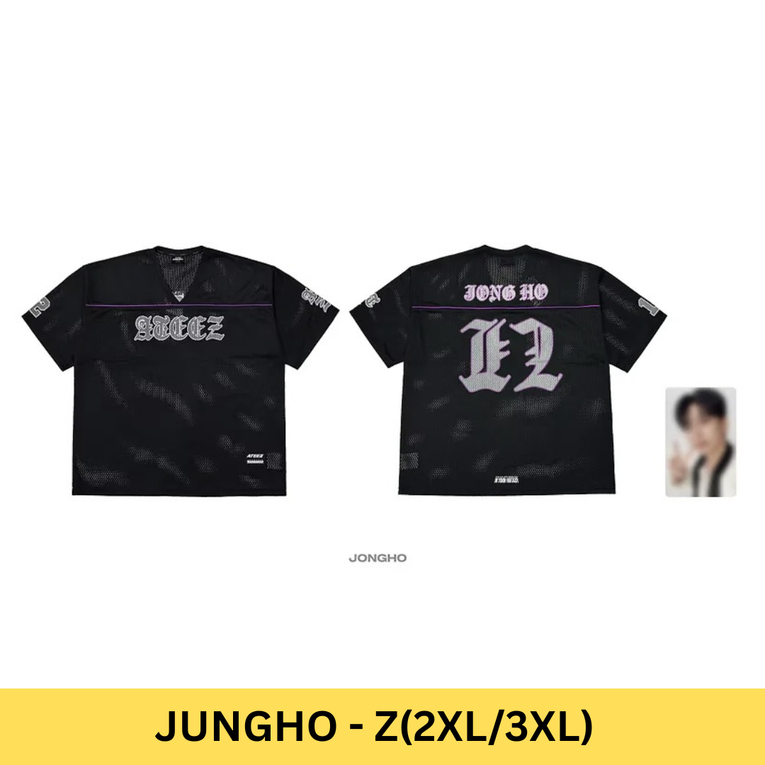 ATEEZ - 'IN YOUR FANTASY' OFFICIAL TOUR MERCH FOOTBALL UNIFORM (24 TYPES)