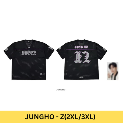 ATEEZ - 'IN YOUR FANTASY' OFFICIAL TOUR MERCH FOOTBALL UNIFORM (24 TYPES)