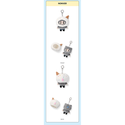 (PRE-ORDER) SEVENTEEN - ICE CREAM WITH MINITEEN CHARACTER POP UP OFFICIAL MD PLUSH KEYRING (13 VERSIONS)