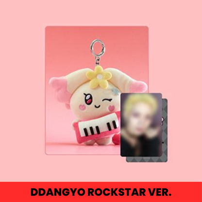 (PRE-ORDER) ATEEZ - MIGHTEEZ - [ROCK THE STAGE] ROCKSTAR PLUSH KEYRING (8 VERSIONS)