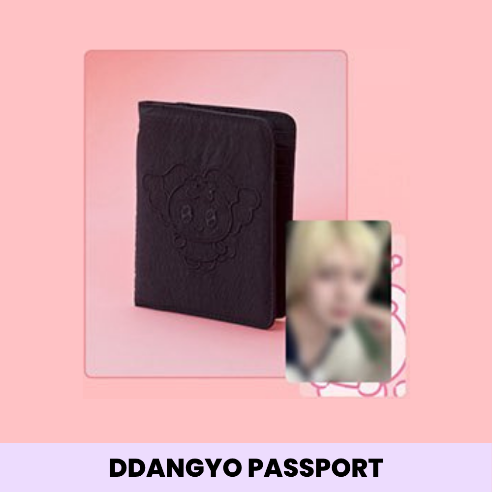 (PRE-ORDER) ATEEZ - MIGHTEEZ - [ROCK THE STAGE] PASSPORT CASE (8 VERSIONS)