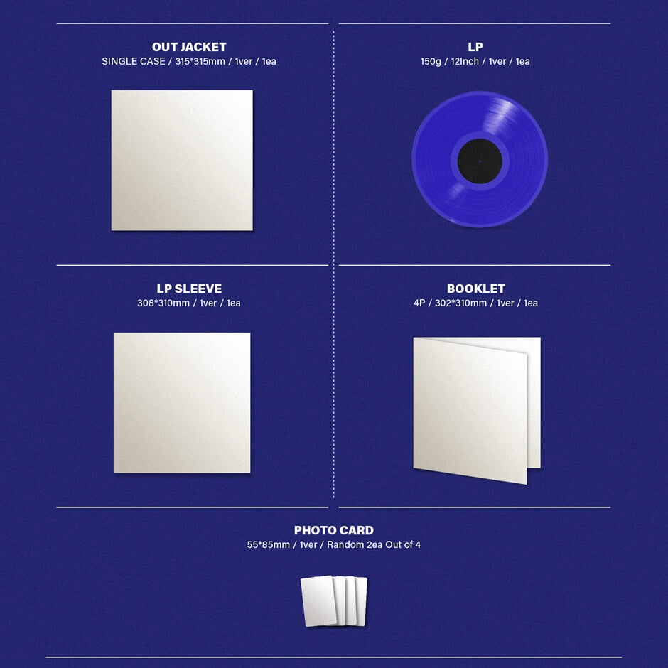 (PRE-ORDER) WENDY - 3RD MINI ALBUM [CERULEAN VERGE] [LP] - LightUpK