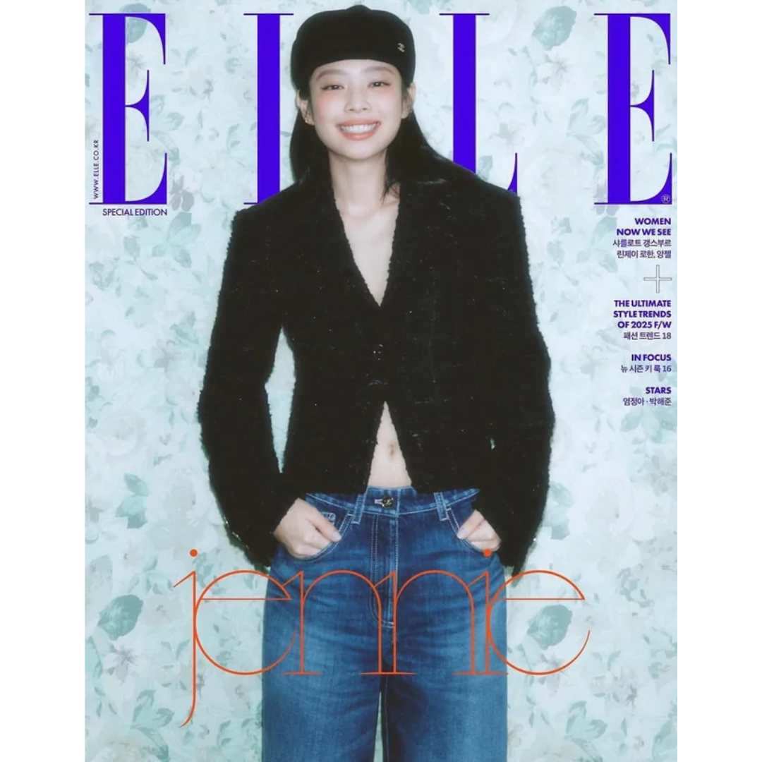 (PRE-ORDER) ELLE SPECIAL 2025. 8 (COVER : JENNIE) (6 VERSIONS) - LightUpK