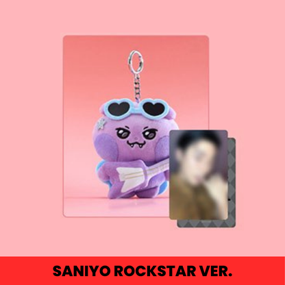 (PRE-ORDER) ATEEZ - MIGHTEEZ - [ROCK THE STAGE] ROCKSTAR PLUSH KEYRING (8 VERSIONS)