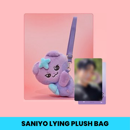 (PRE-ORDER) ATEEZ - MIGHTEEZ - [ROCK THE STAGE] LYING PLUSH BAG (8 VERSIONS)