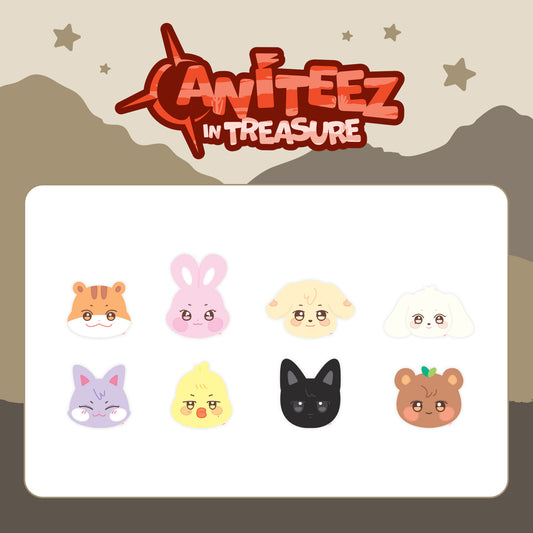 (PRE-ORDER) ATEEZ X ANITEEZ [ANITEEZ IN TREASURE] MD - 26 PLUSH CUSHION (8 VERSIONS) - LightUpK