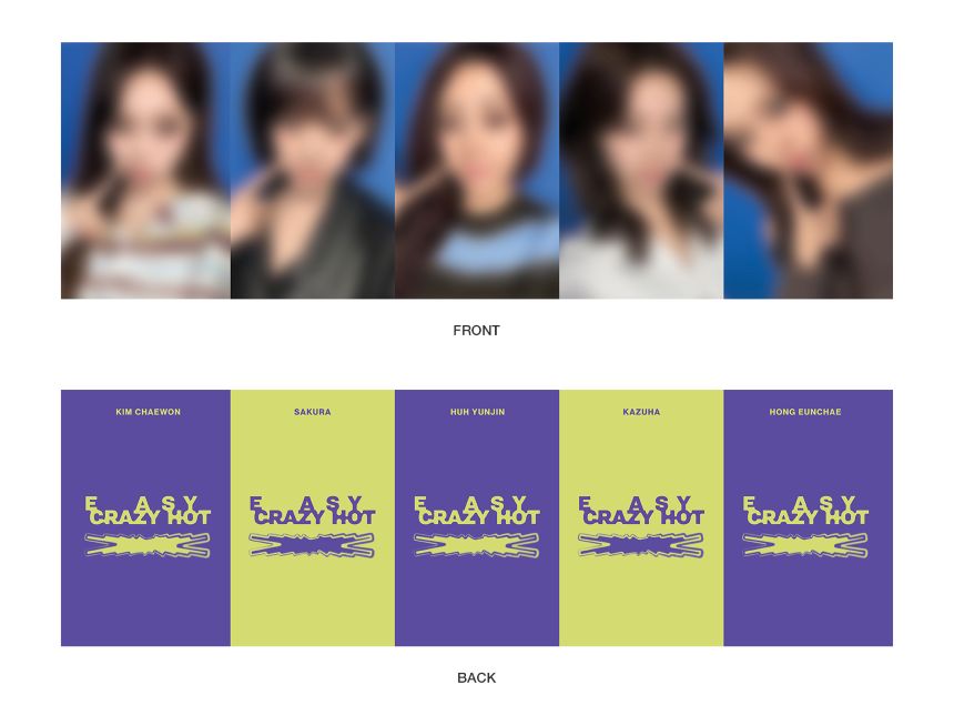 (PRE-ORDER) LE SSERAFIM - TOUR [EASY CRAZY HOT] ENCORE IN SEOUL DC