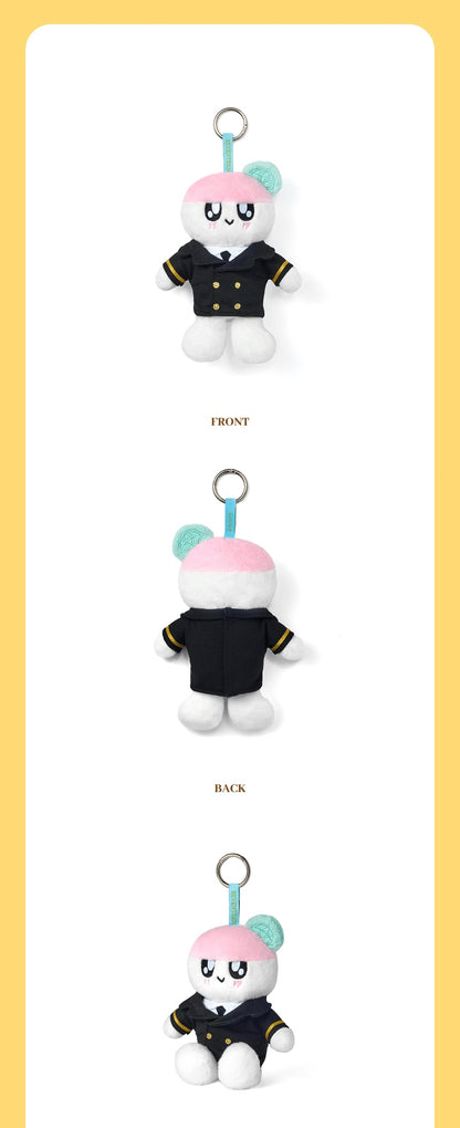(PRE-ORDER) SEVENTEEN - 2026 CARAT LAND MD - BONGBONGEE PLUSH KEYRING ECO BAG