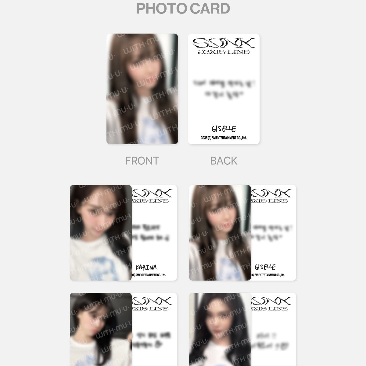 aespa TOUR SYNK 2025 カリナTシャツ 　トレカ付き aespa TOUR SYNK 2025 カリナTシャツ トレカ付き Amazon.co.jp