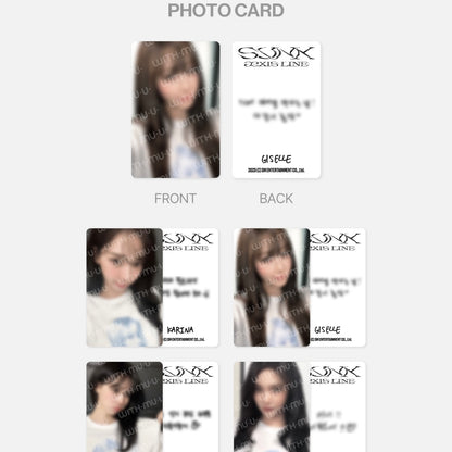 (PRE-ORDER) AESPA - 2025-26 AESPA LIVE TOUR [SYNK : AEXIS LINE] : T-SHIRT (4 VERSIONS) - LightUpK