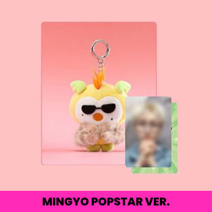 (PRE-ORDER) ATEEZ - MIGHTEEZ - [ROCK THE STAGE] POPSTAR PLUSH KEYRING (8 VERSIONS)