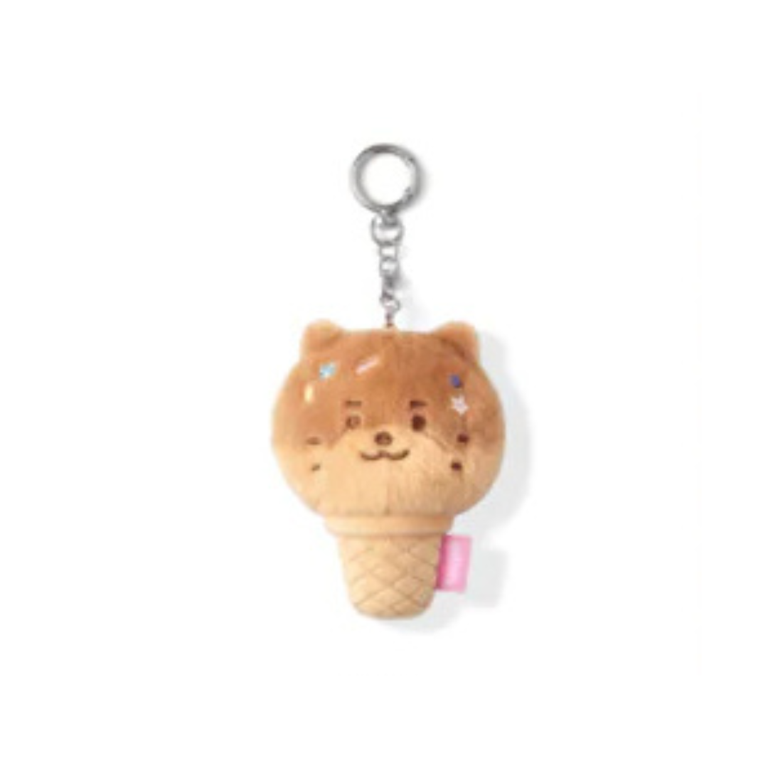 (PRE-ORDER) SEVENTEEN - ICE CREAM WITH MINITEEN CHARACTER POP UP OFFICIAL MD FACE KEYRING (13 VERSIONS)