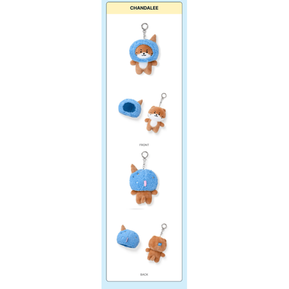 (PRE-ORDER) SEVENTEEN - ICE CREAM WITH MINITEEN CHARACTER POP UP OFFICIAL MD PLUSH KEYRING (13 VERSIONS)