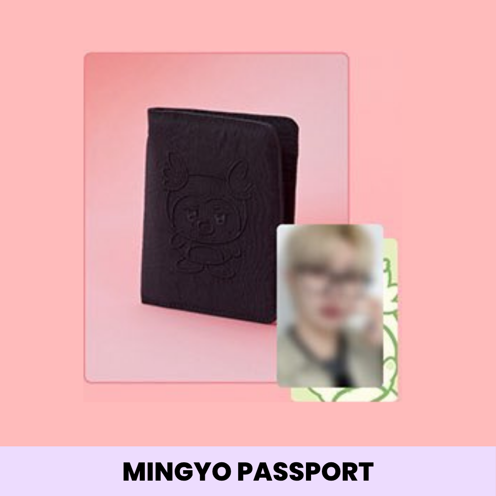 (PRE-ORDER) ATEEZ - MIGHTEEZ - [ROCK THE STAGE] PASSPORT CASE (8 VERSIONS)