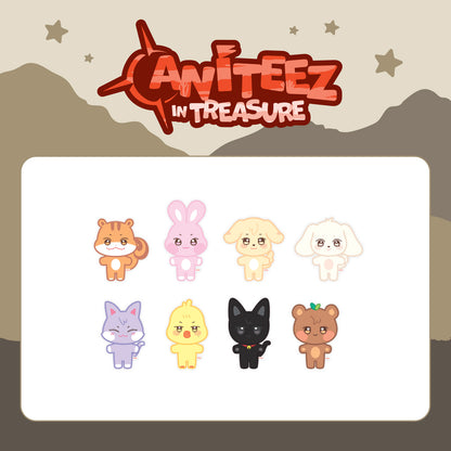 (PRE-ORDER) ATEEZ X ANITEEZ [ANITEEZ IN TREASURE] MD - 27 PLUSH DOLL (8 VERSIONS) - LightUpK