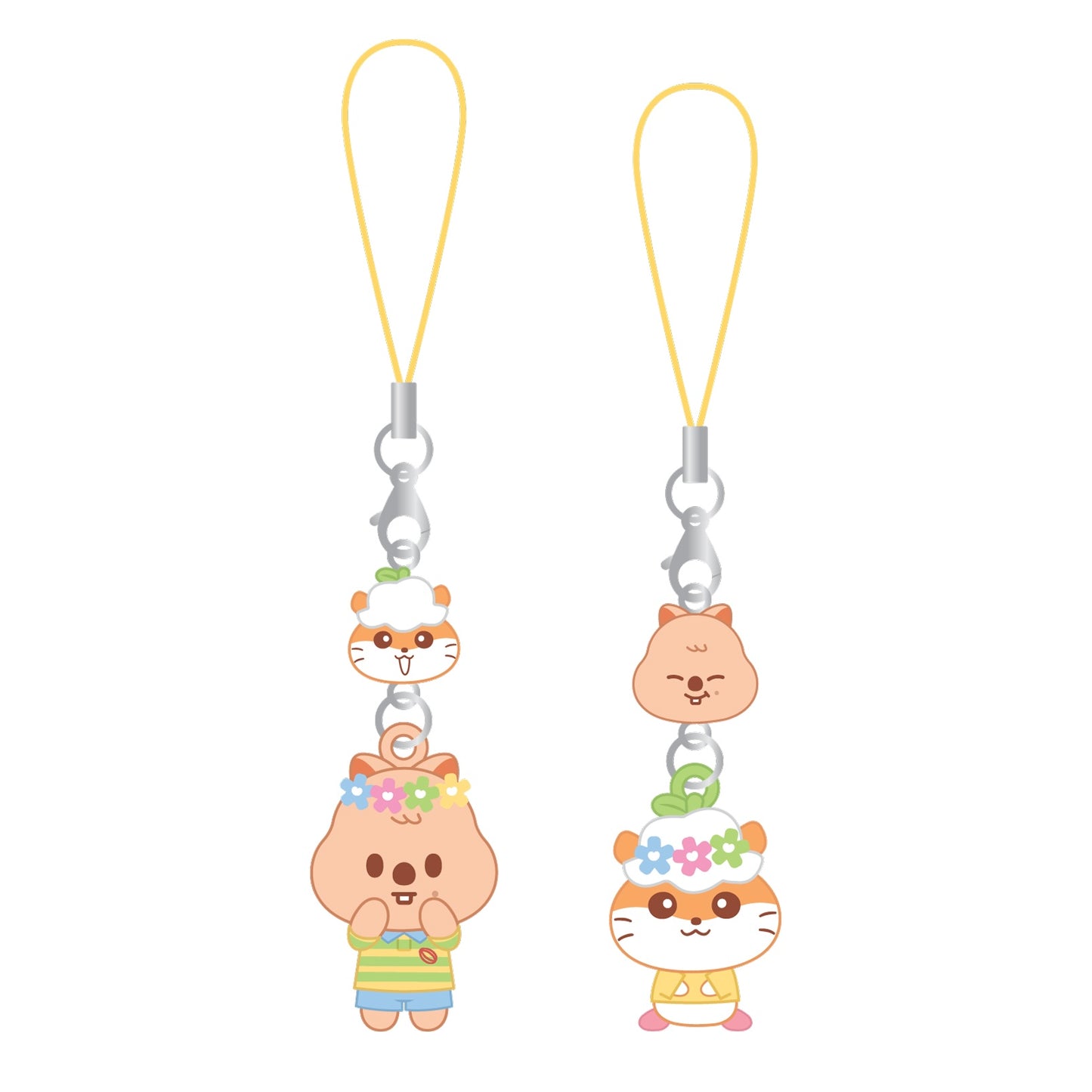 (PRE-ORDER) STRAY KIDS - MINI FIGURE COUPLE KEYRING - SKZOO X SANRIO CHARACTERS (8 VERSIONS)