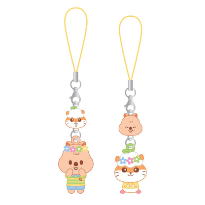 (PRE-ORDER) STRAY KIDS - MINI FIGURE COUPLE KEYRING - SKZOO X SANRIO CHARACTERS (8 VERSIONS)