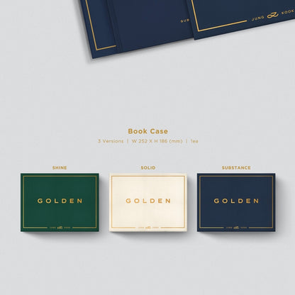 JUNG KOOK (BTS) - GOLDEN (3 VERSIONS)