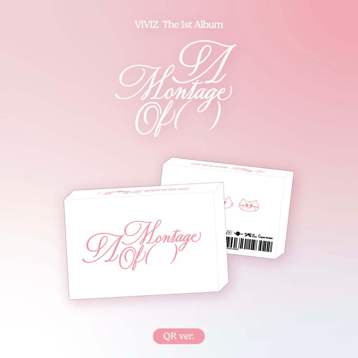 VIVIZ - THE 1ST ALBUM [A MONTAGE OF ( )] (QR VER.) - LightUpK