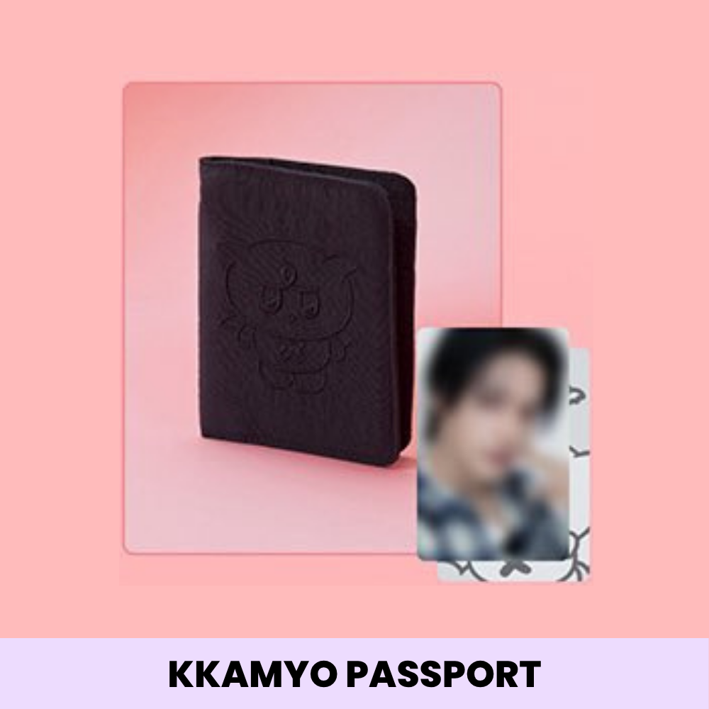 (PRE-ORDER) ATEEZ - MIGHTEEZ - [ROCK THE STAGE] PASSPORT CASE (8 VERSIONS)