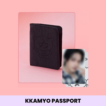 (PRE-ORDER) ATEEZ - MIGHTEEZ - [ROCK THE STAGE] PASSPORT CASE (8 VERSIONS)
