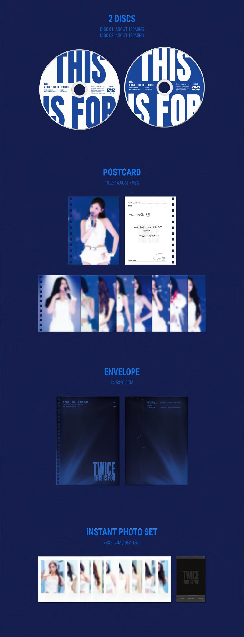 (PRE-ORDER) TWICE - [THIS IS FOR] WORLD TOUR IN INCHEON DVD