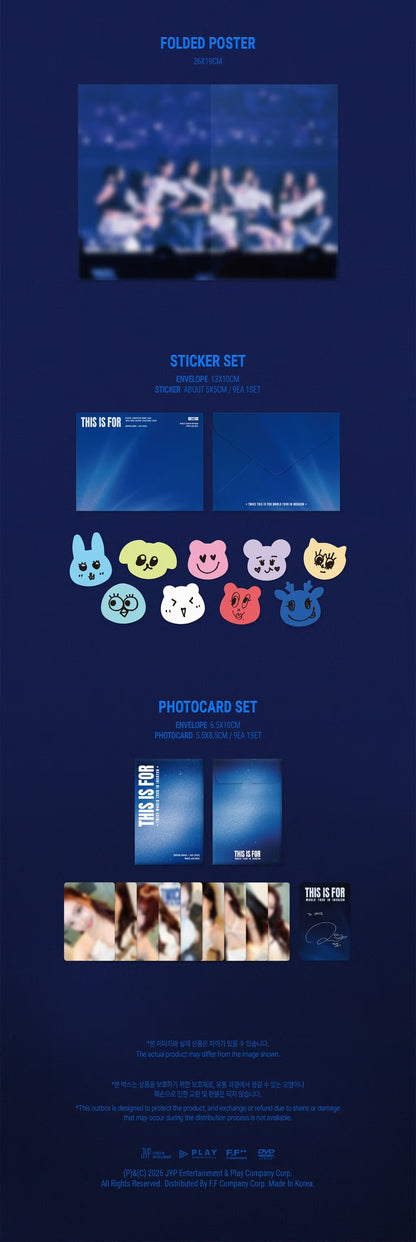 (PRE-ORDER) TWICE - [THIS IS FOR] WORLD TOUR IN INCHEON DVD